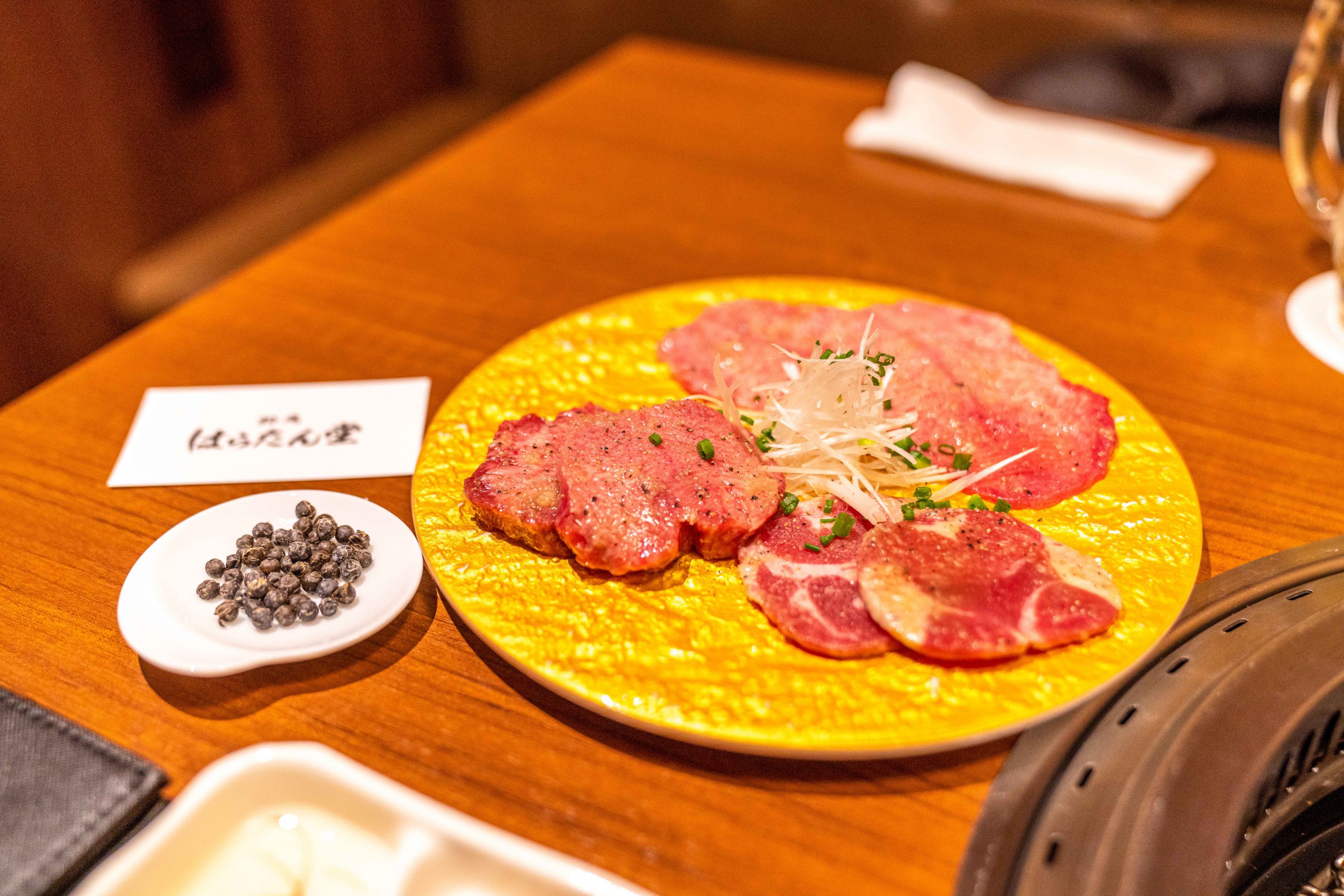 名古屋東桜 松庵はらたん堂 個室でいただく希少なハラミ タンの専門店 肉極会